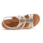 Rockport Bayan Metalik Boncuklu Sandalet - Görsel 4
