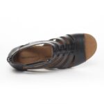 Rockport Briah Gladyatör Sandalet Siyah Deri - Görsel 4
