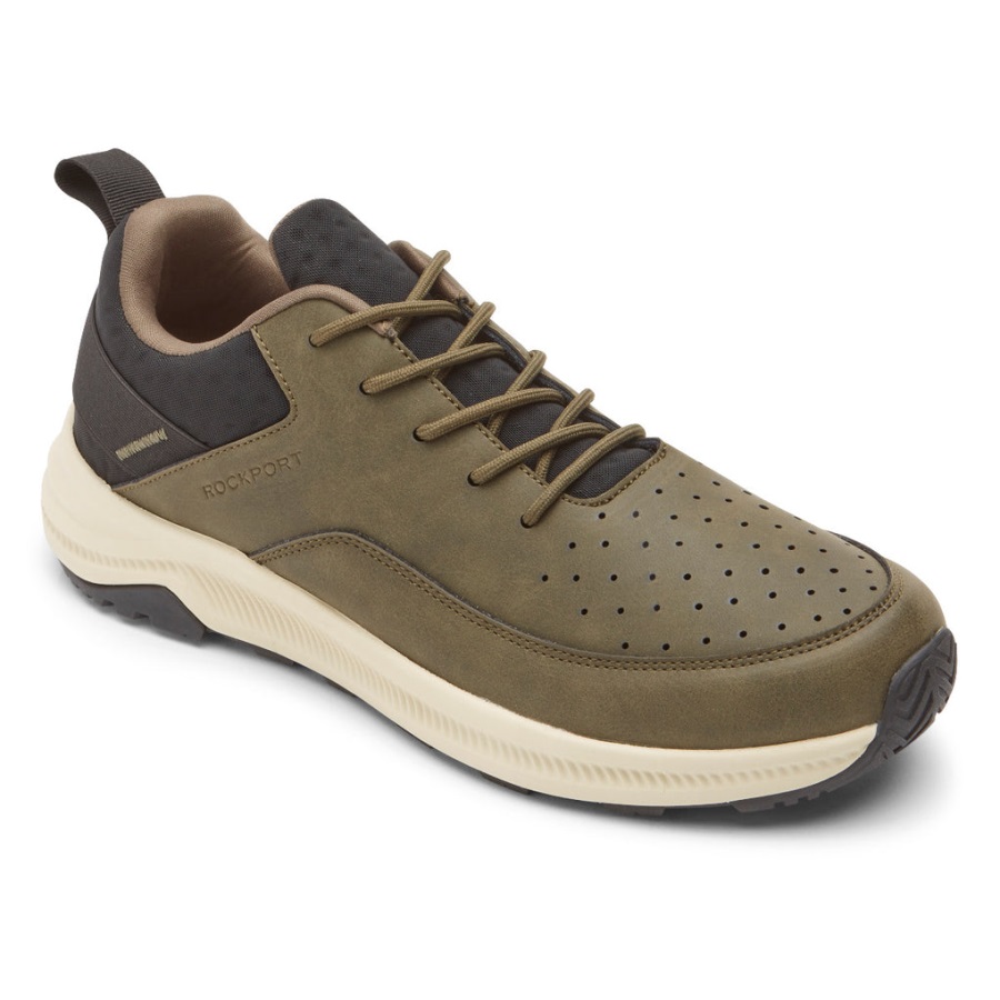 rockport_colton_spor_ayakkabi_zeytin.jpg Rockport Colton Spor Ayakkabı Zeytin - Görsel 1