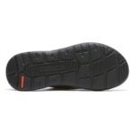 Rockport Darwyn çapraz Bant Slayt Sandal Antrenörü Kahverengi Lea - Görsel 3