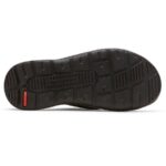 Rockport Darwyn çapraz Bant Slayt Sandal Siyah Deri Ii - Görsel 3