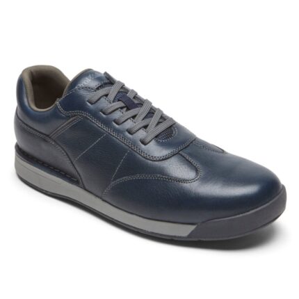 Rockport Erkek 7200 Plus Prowalker Yeni Elbise Blues Lea