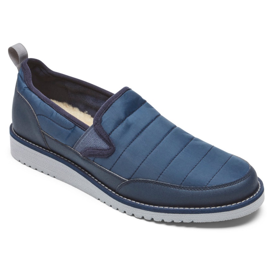 rockport_erkek_axelrod_kapitone_slip_on_lacivert.jpg Rockport Erkek Axelrod Kapitone Slip-on Lacivert - Görsel 1