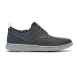 Rockport Erkek Beckwith Düz Burunlu Oxford Yeni Elbise Blues Lea Sde - Görsel 2