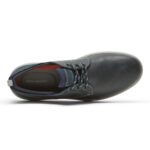 Rockport Erkek Beckwith Düz Burunlu Oxford Yeni Elbise Blues Lea Sde - Görsel 4