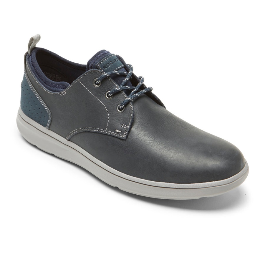 rockport_erkek_beckwith_duz_burunlu_oxford_yeni_elbise_blues_lea_sde.jpg Rockport Erkek Beckwith Düz Burunlu Oxford Yeni Elbise Blues Lea Sde - Görsel 1