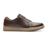 Rockport Erkek Bronson Danteli Burnu Koyu Kahverengi Lea - Görsel 2