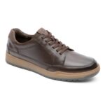 Rockport Erkek Bronson Danteli Burnu Koyu Kahverengi Lea