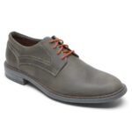 Rockport Erkek Bronzlaştırıcı Düz Burunlu Oxford çelik Gri