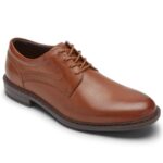 Rockport Erkek Bronzlaştırıcı Düz Burunlu Oxford Konyak