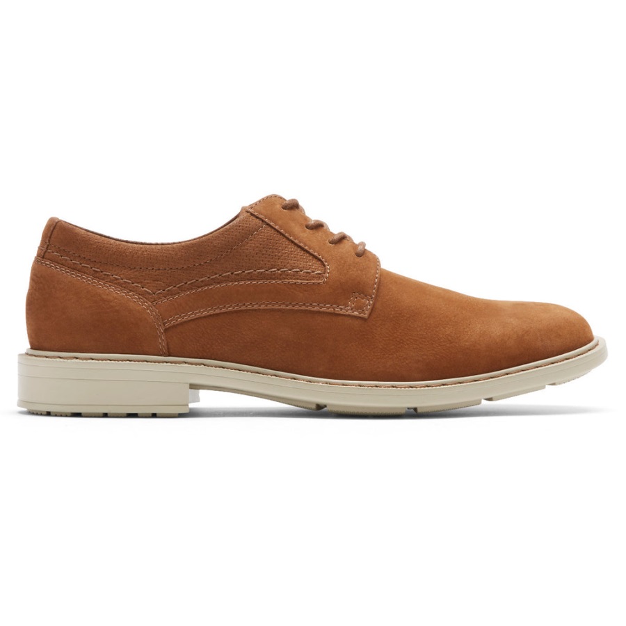 Rockport Erkek Bronzlaştırıcı Düz Burunlu Oxford Rahipler Bornozu - Görsel 2