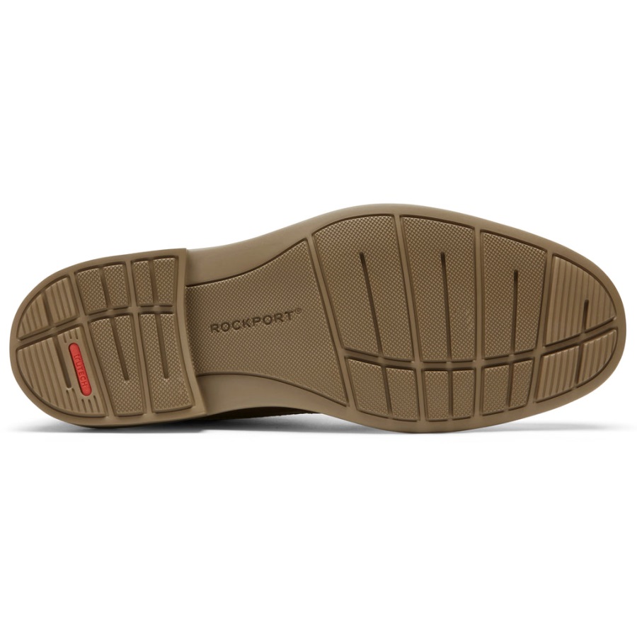 Rockport Erkek Bronzlaştırıcı Düz Burunlu Oxford Rahipler Bornozu - Görsel 8