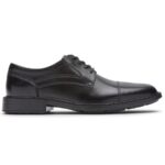 Rockport Erkek Bronzlaştırıcı Kap Burun Oxford Siyah - Görsel 2