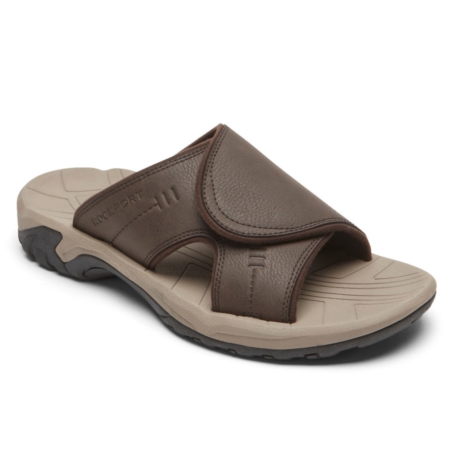 rockport_erkek_byron_slayt_sandal_java.jpg Rockport Erkek Byron Slayt Sandal Java - Görsel 1