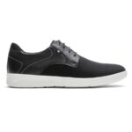Rockport Erkek Caldwell Düz Burunlu Oxford Siyah örgü Deri - Görsel 2