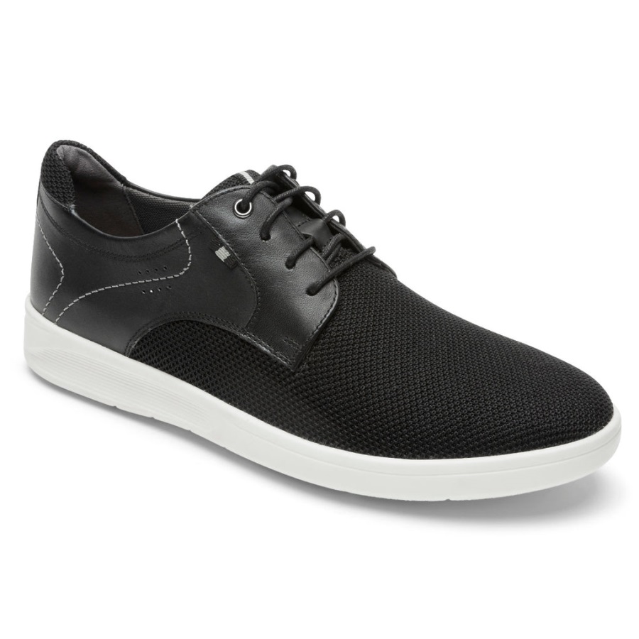 rockport_erkek_caldwell_duz_burunlu_oxford_siyah_orgu_deri.jpg Rockport Erkek Caldwell Düz Burunlu Oxford Siyah örgü Deri - Görsel 1