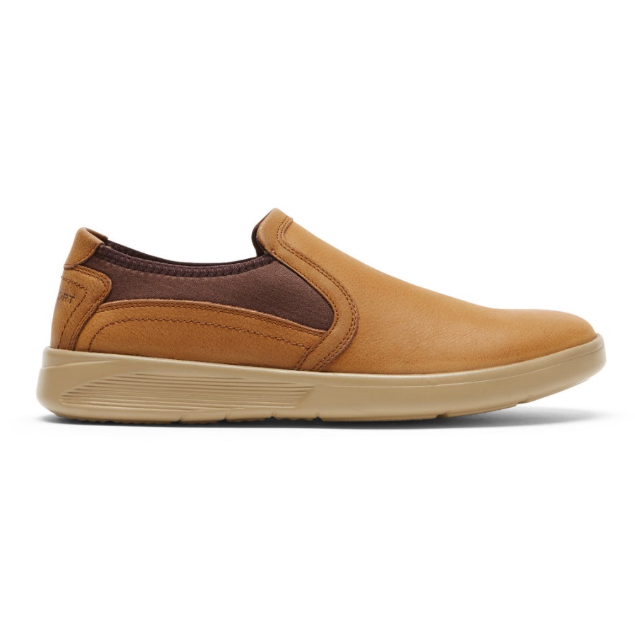 Rockport Erkek Caldwell Ikiz Gore Slip-on çöl Derisi - Görsel 2