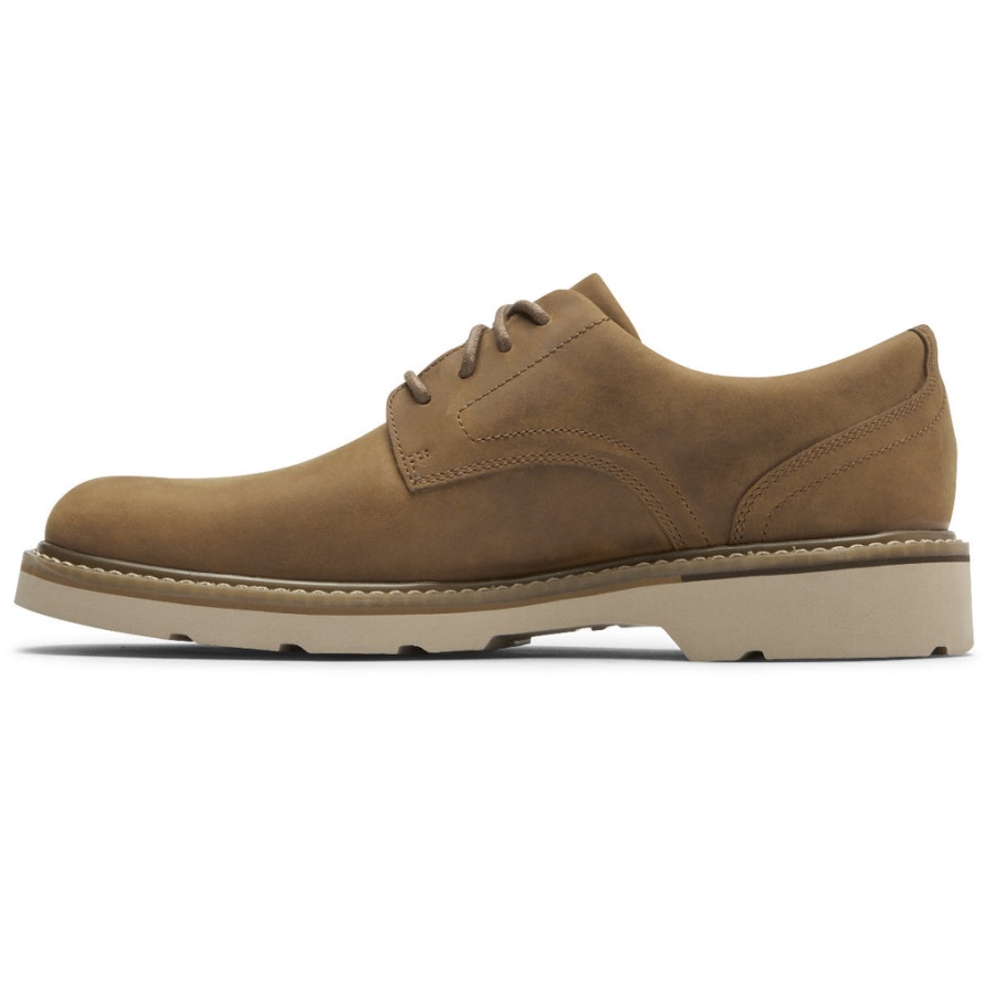 Rockport Erkek Charlee Su Geçirmez Düz Burun Oxford Baharat - Görsel 5