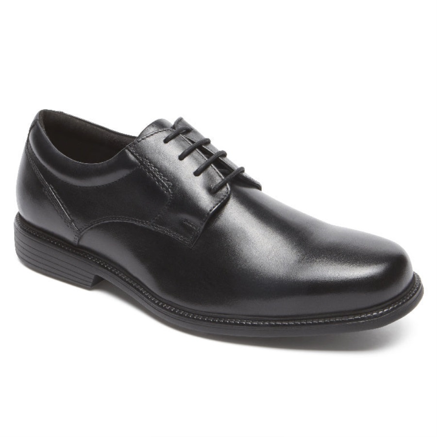 rockport_erkek_charles_road_duz_burunlu_oxford_siyah.jpg Rockport Erkek Charles Road Düz Burunlu Oxford Siyah - Görsel 1