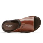 Rockport Erkek Darwyn 2 Slayt Sandal Antrenörü Kahverengi - Görsel 4