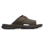 Rockport Erkek Darwyn 2 Slayt Sandalet Kahverengi Ii Lea - Görsel 2
