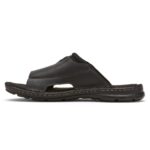 Rockport Erkek Darwyn 2 Slayt Sandalet Siyah Lea Ii - Görsel 5