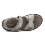 Rockport Erkek Darwyn çeyrek Askılı Sandal Taşı Nubuk - Görsel 4