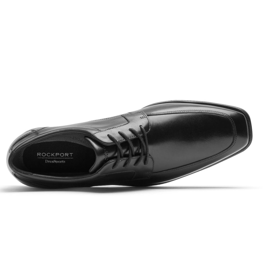 Rockport Erkek Dressports Iş önlüğü Burun Oxford Siyah - Görsel 4