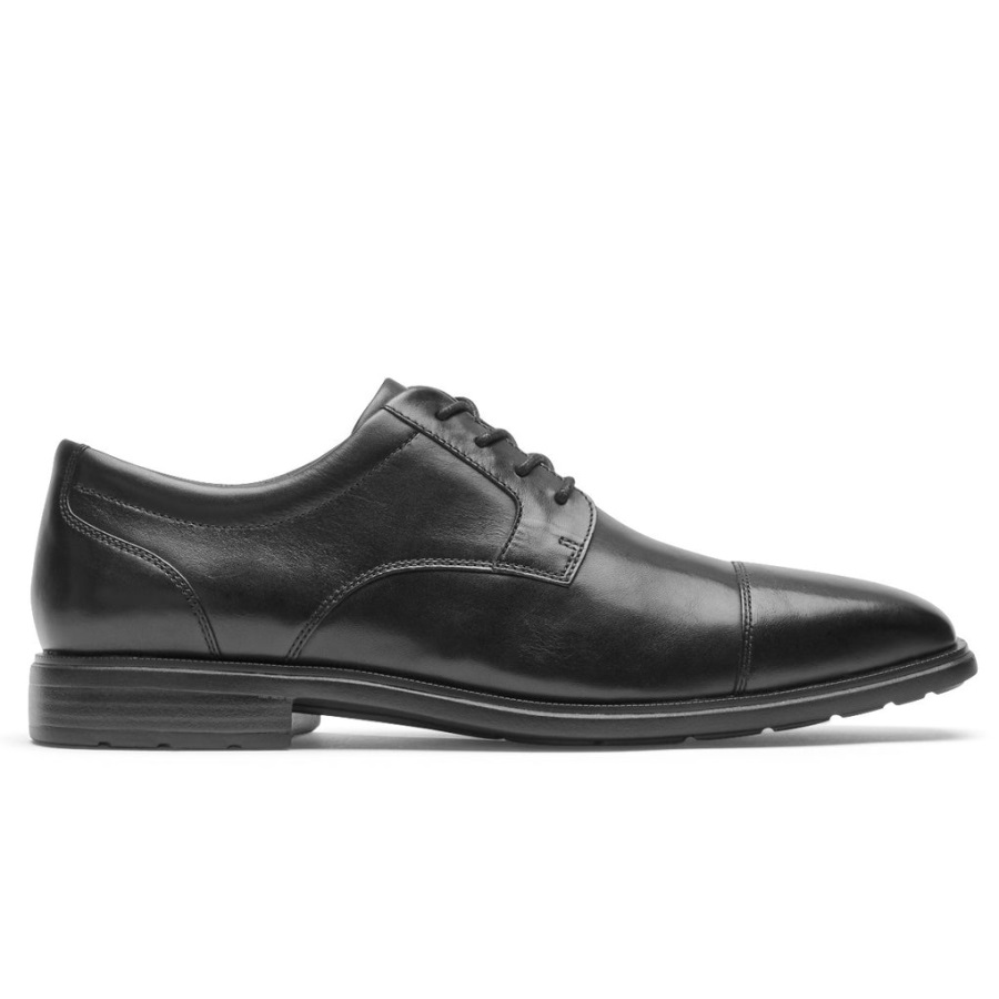 Rockport Erkek Dressports Iş şapkası Burun Oxford Siyah - Görsel 2