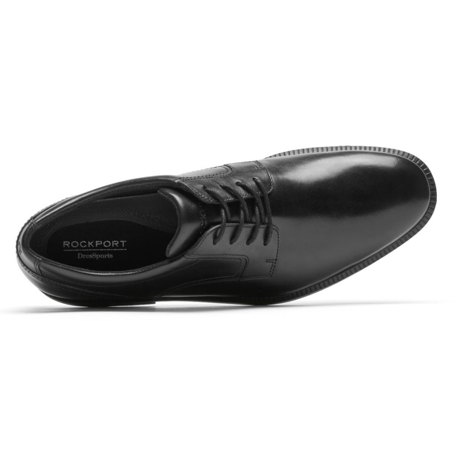 Rockport Erkek Dressports Ofis Düz Burunlu Oxford Siyah - Görsel 4