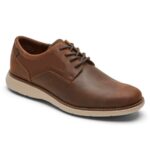 Rockport Erkek Garett Düz Burunlu Oxford Yeni Bronz Lea