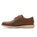 Rockport Erkek Garett Düz Burunlu Oxford Yeni Bronz Lea - Görsel 5