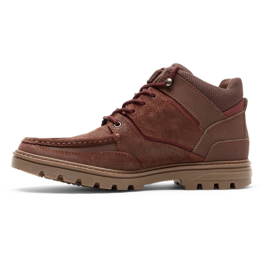Rockport Erkek Hava Koşullarına Hazır Bot-su Geçirmez Enfiye Süet - Görsel 5