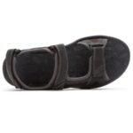 Rockport Erkek Hayes çeyrek Askılı Sandalet Siyah - Görsel 4