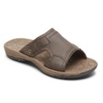 Rockport Erkek Hayes Slayt Sandal Kahverengi