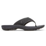Rockport Erkek Hayes Tanga Sandalet Siyah - Görsel 2
