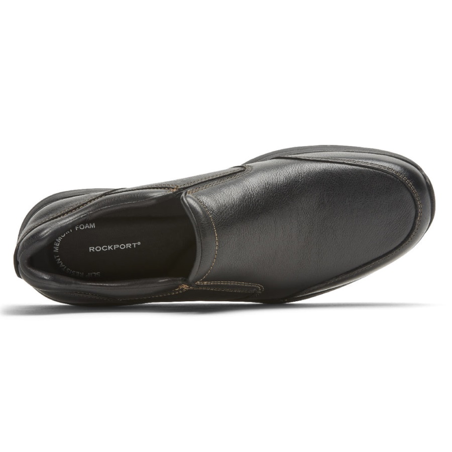 Rockport Erkek Kenar Tepe 2 çift Gore Slip-on Siyah - Görsel 4