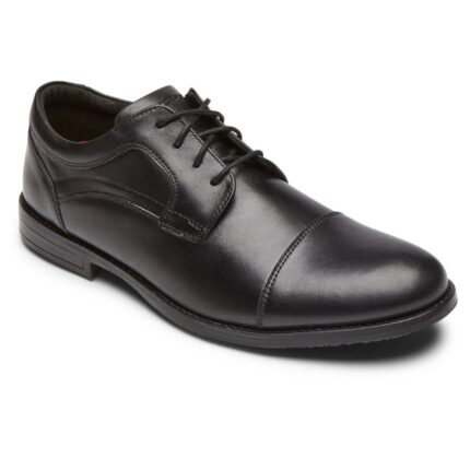 Rockport Erkek Mykel Kap Ayak Oxford Siyah