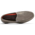 Rockport Erkek Palmer Venedik Mokasen Gri Nubuk - Görsel 4