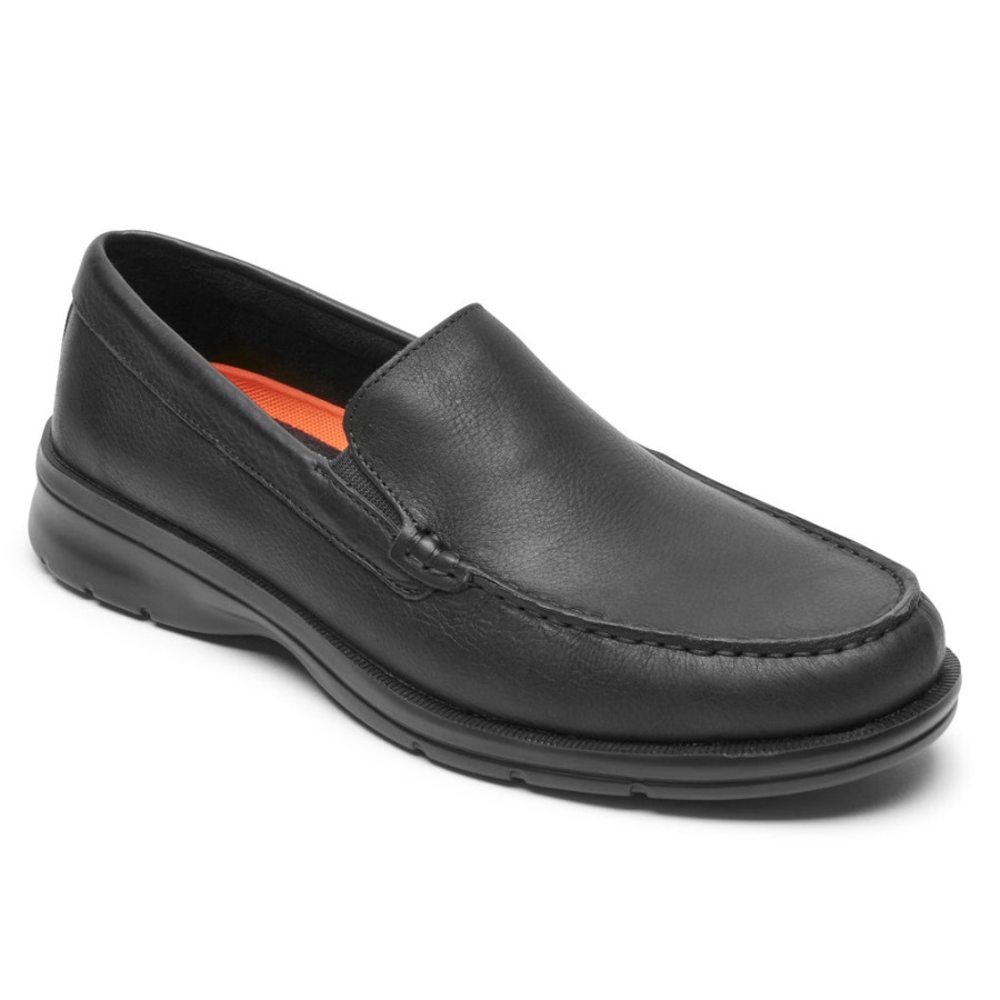 rockport_erkek_palmer_venedik_mokasen_siyah_eskitme.jpg Rockport Erkek Palmer Venedik Mokasen Siyah Eskitme - Görsel 1
