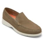 Rockport Erkek Palmer Venedik Mokasen Vicuna Nubuk