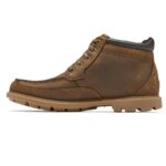 Rockport Erkek Patten Su Geçirmez Moc çizme Boston Ten Rengi Deri - Görsel 5