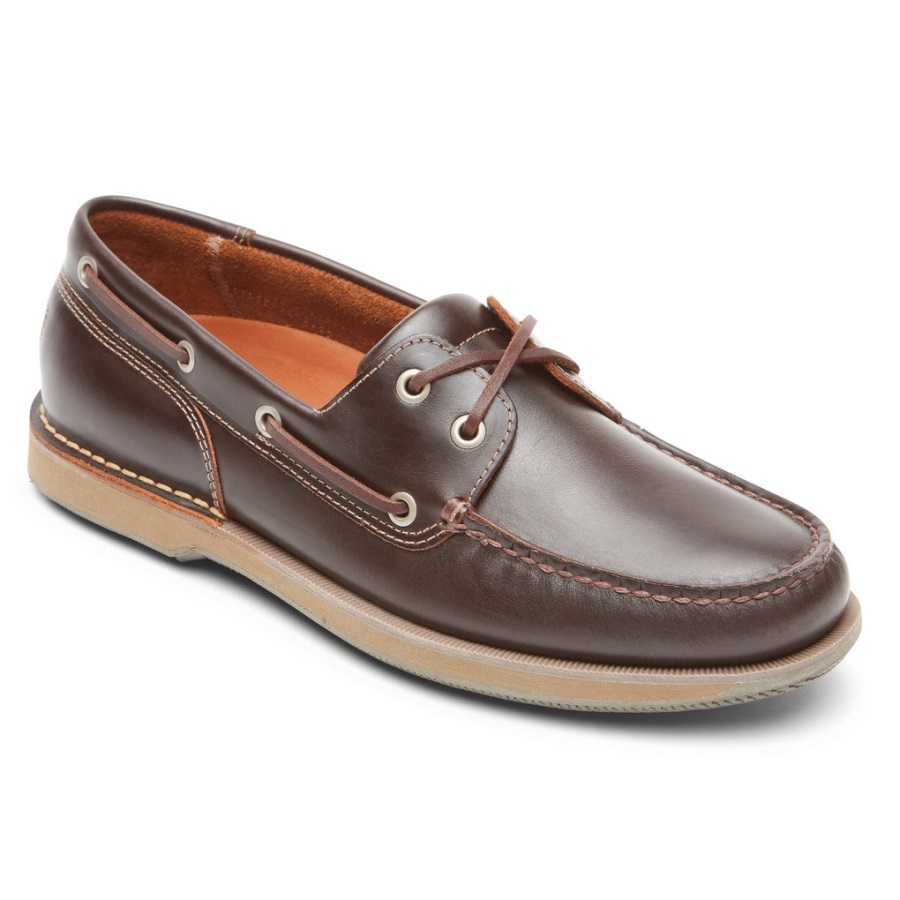rockport_erkek_perth_tekne_ayakkabisi_balmumu_koyu_kahverengi_l.jpg Rockport Erkek Perth Tekne Ayakkabısı Balmumu Koyu Kahverengi L - Görsel 1