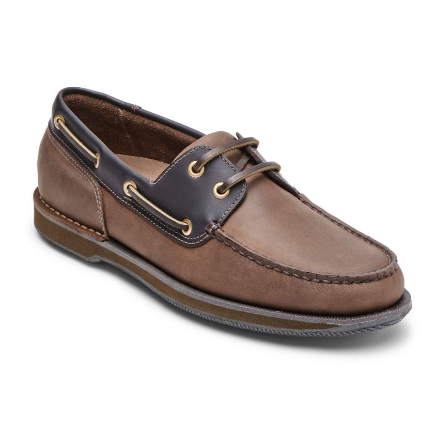 rockport_erkek_perth_tekne_ayakkabisi_cikolata_kabugu.jpg Rockport Erkek Perth Tekne Ayakkabısı çikolata Kabuğu - Görsel 1