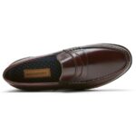 Rockport Erkek Preston Kuruş Mokasen Bordo - Görsel 4