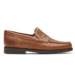 Rockport Erkek Preston Kuruş Mokasen Tan Dokuma - Görsel 2
