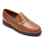 Rockport Erkek Preston Penny Mokasen Eskitme Bronzluk