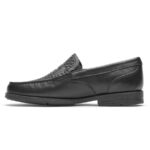 Rockport Erkek Preston Penny Mokasen Siyah Dokuma - Görsel 5