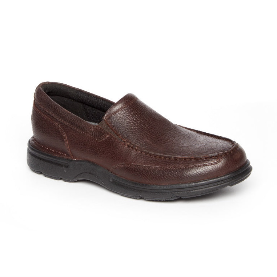 rockport_erkek_prowalker_eureka_plus_slip_on_koyu_kahverengi.jpg Rockport Erkek Prowalker Eureka Plus Slip-on Koyu Kahverengi - Görsel 1