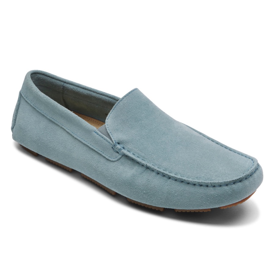 rockport_erkek_rhyder_venedik_mokasen_acik_mavi_suet.jpg Rockport Erkek Rhyder Venedik Mokasen Açık Mavi Süet - Görsel 1
